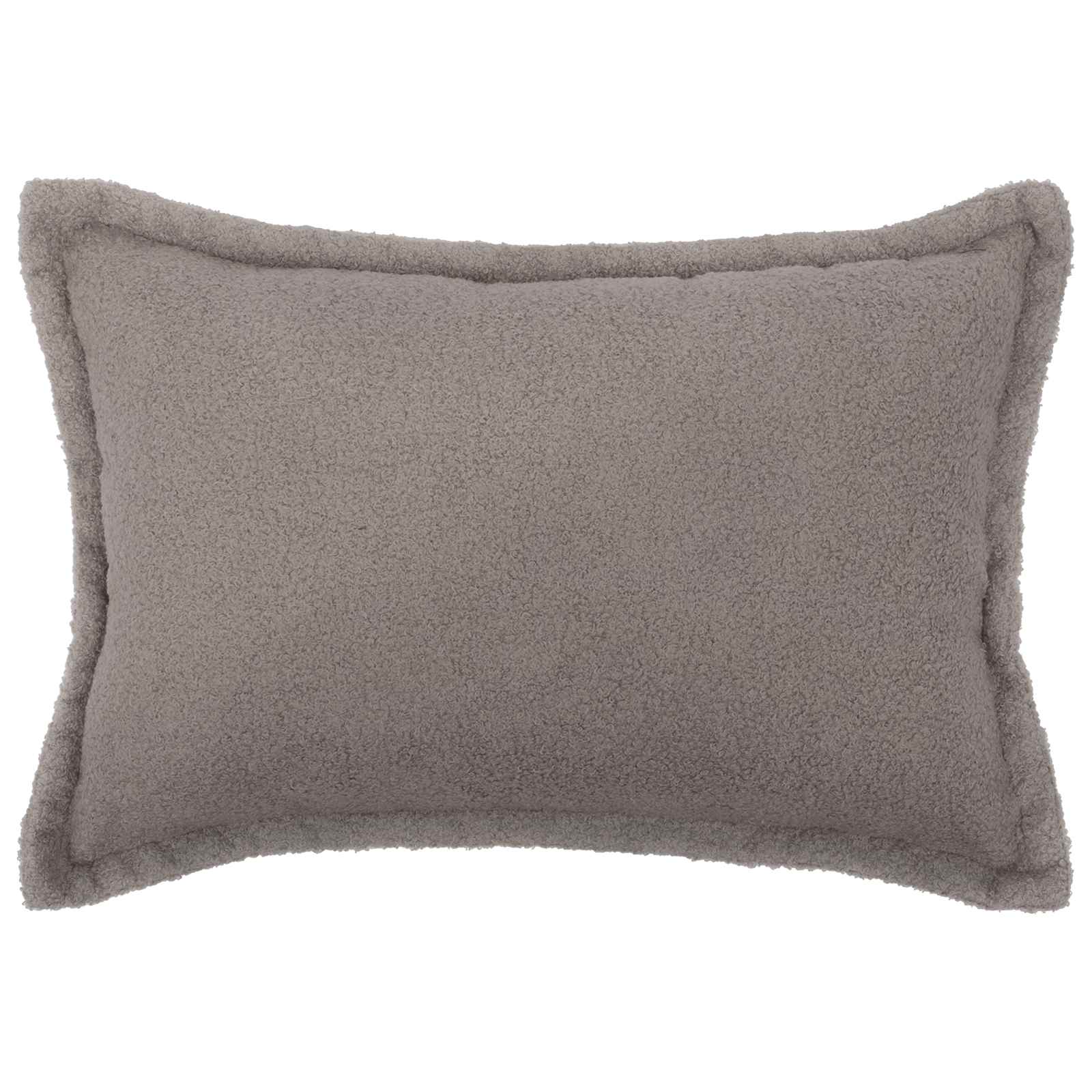 Κάλυμμα Μαξιλαριού 2 pcs HOUTEN Ανοιχτό γκρι 50 x 70 cm Μπουκλέ