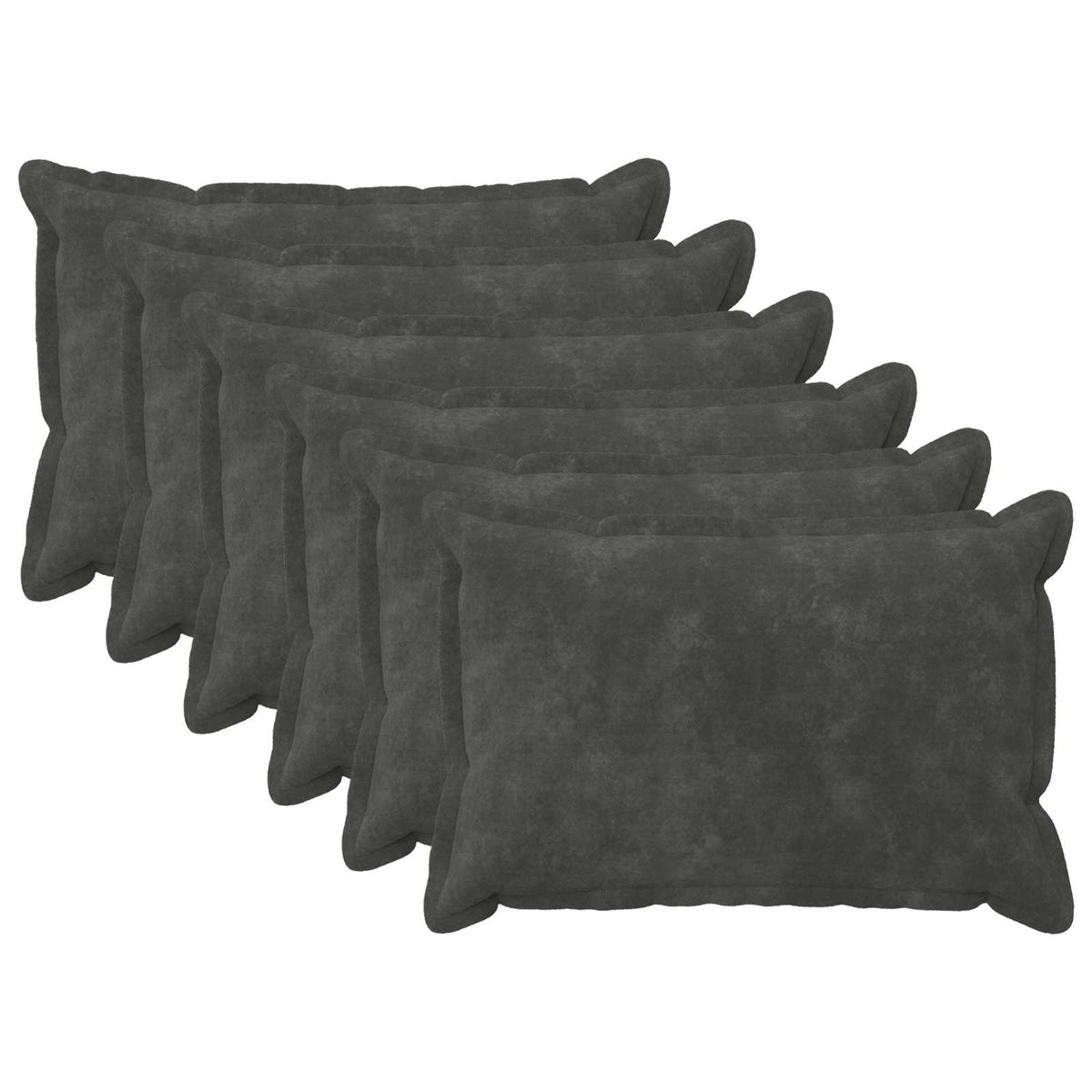 Κάλυμμα Μαξιλαριού 6 pcs HOUTEN Ανθρακί 50 x 70 cm