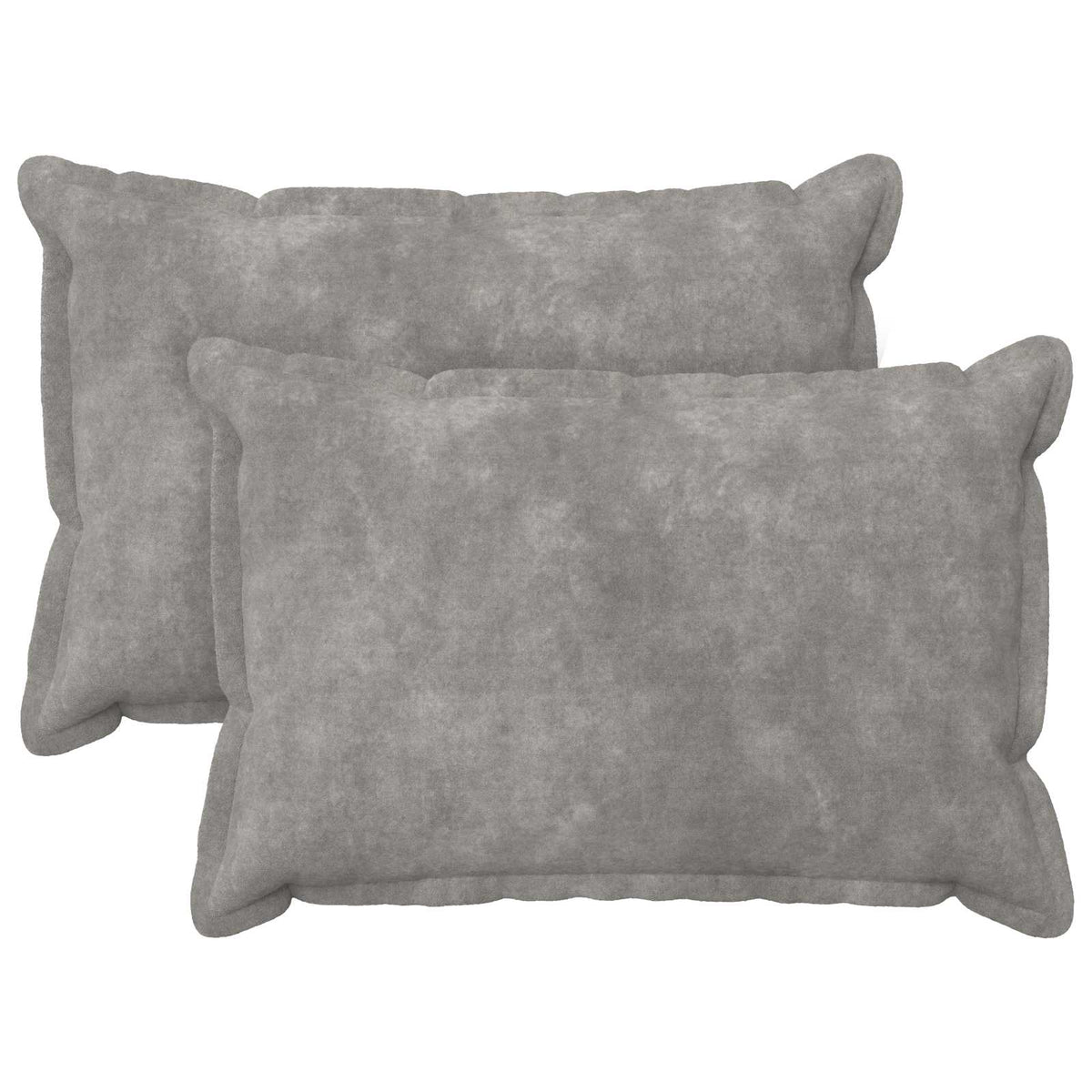 Κάλυμμα Μαξιλαριού 2 pcs HOUTEN Ανοιχτό γκρι 50 x 70 cm - Pakobazaar