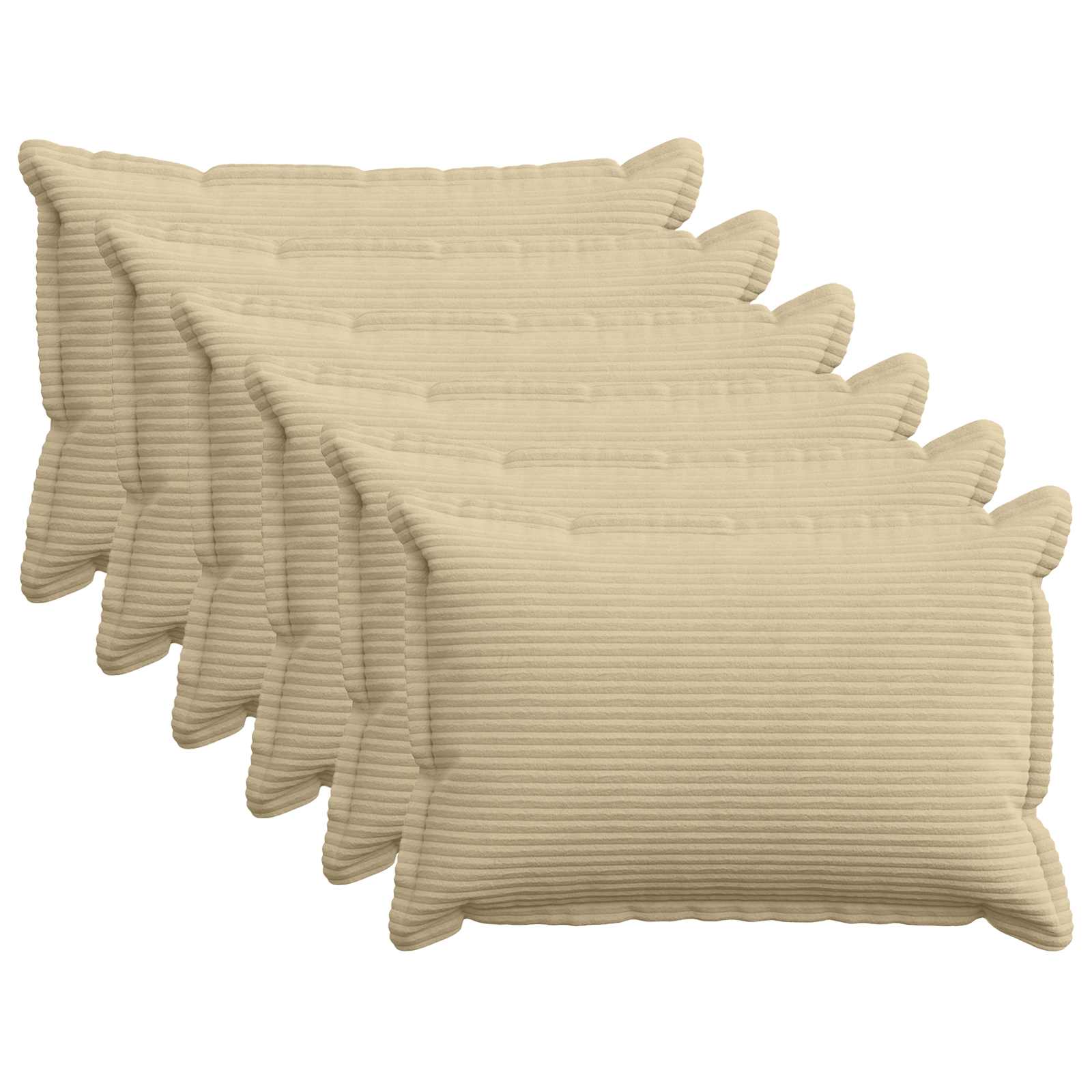 Κάλυμμα Μαξιλαριού 6 τμχ. HOUTEN Ανοιχτό Πράσινο Γκρι