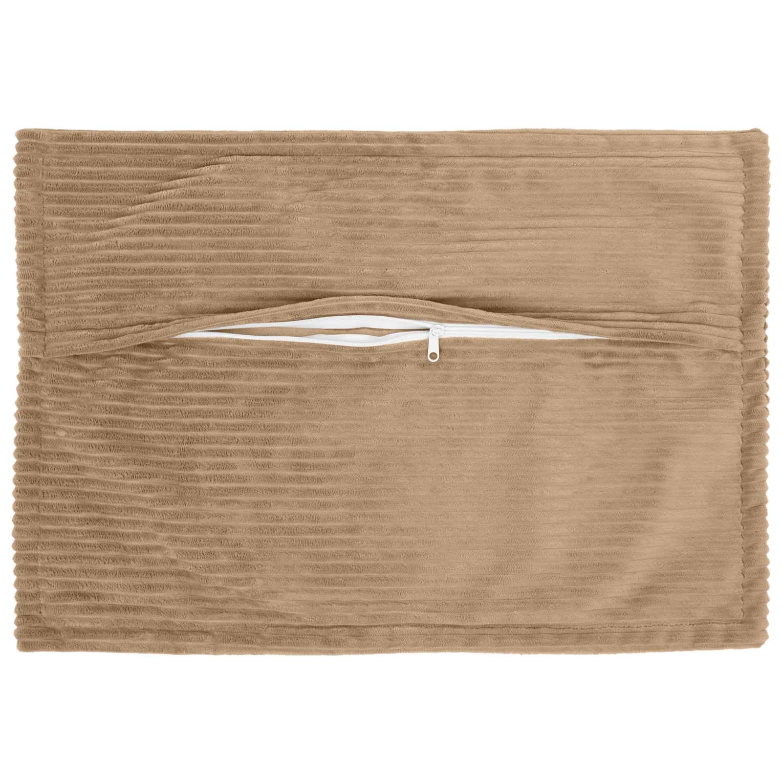 Κάλυμμα Μαξιλαριού 6 τμχ. HOUTEN Καφέ 50 x 75 cm κορντουρόι