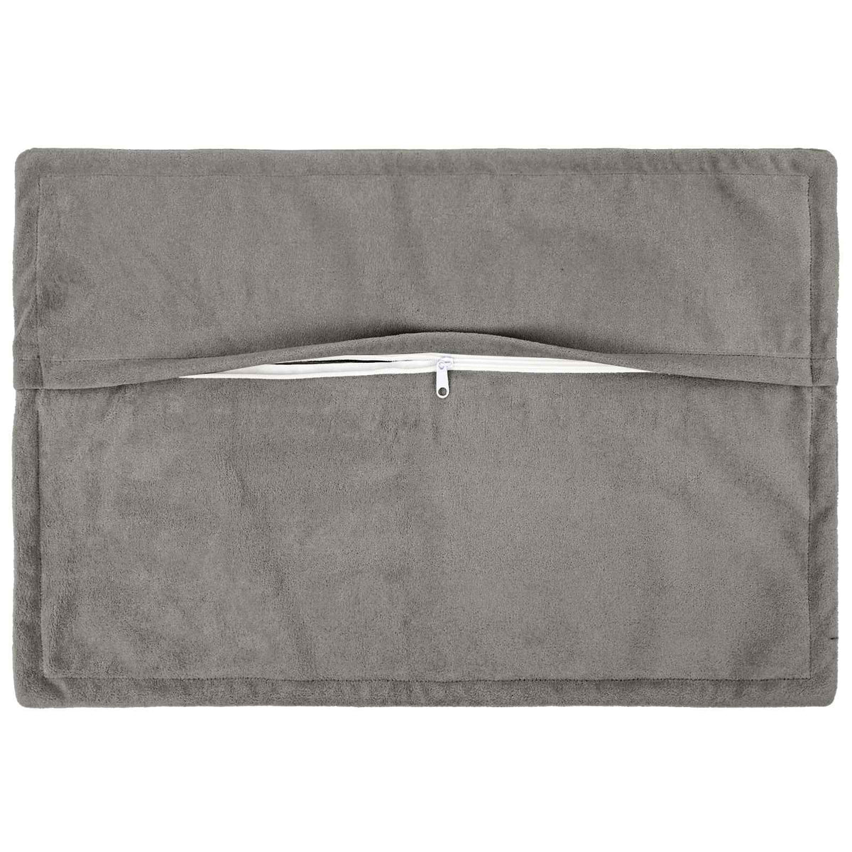 Κάλυμμα Μαξιλαριού 2 pcs HOUTEN Ανοιχτό γκρι 50 x 75 cm - Pakobazaar