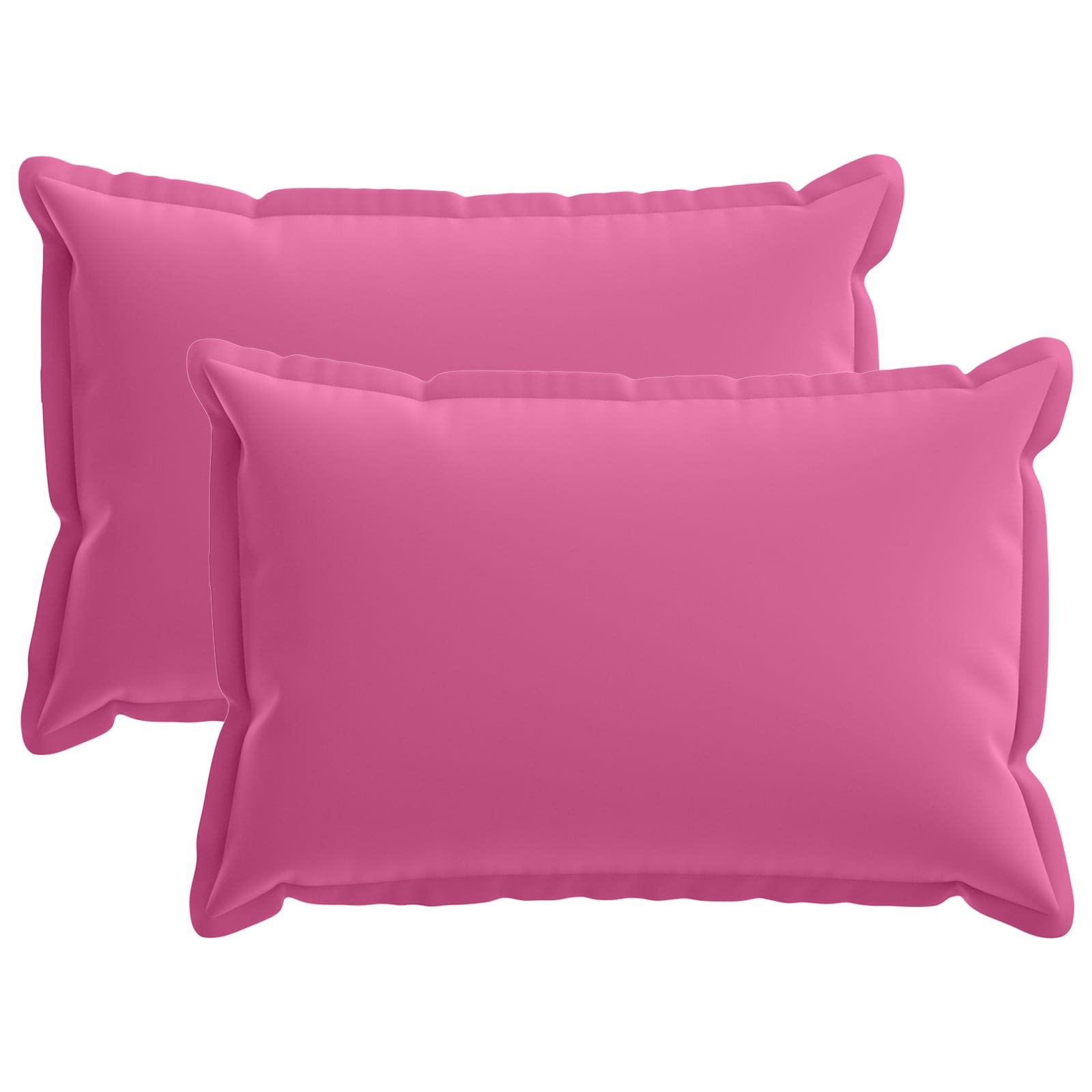Κάλυμμα Μαξιλαριού 2 τμχ. HOUTEN Ροζ 50 x 75 cm Πολυεστέρας