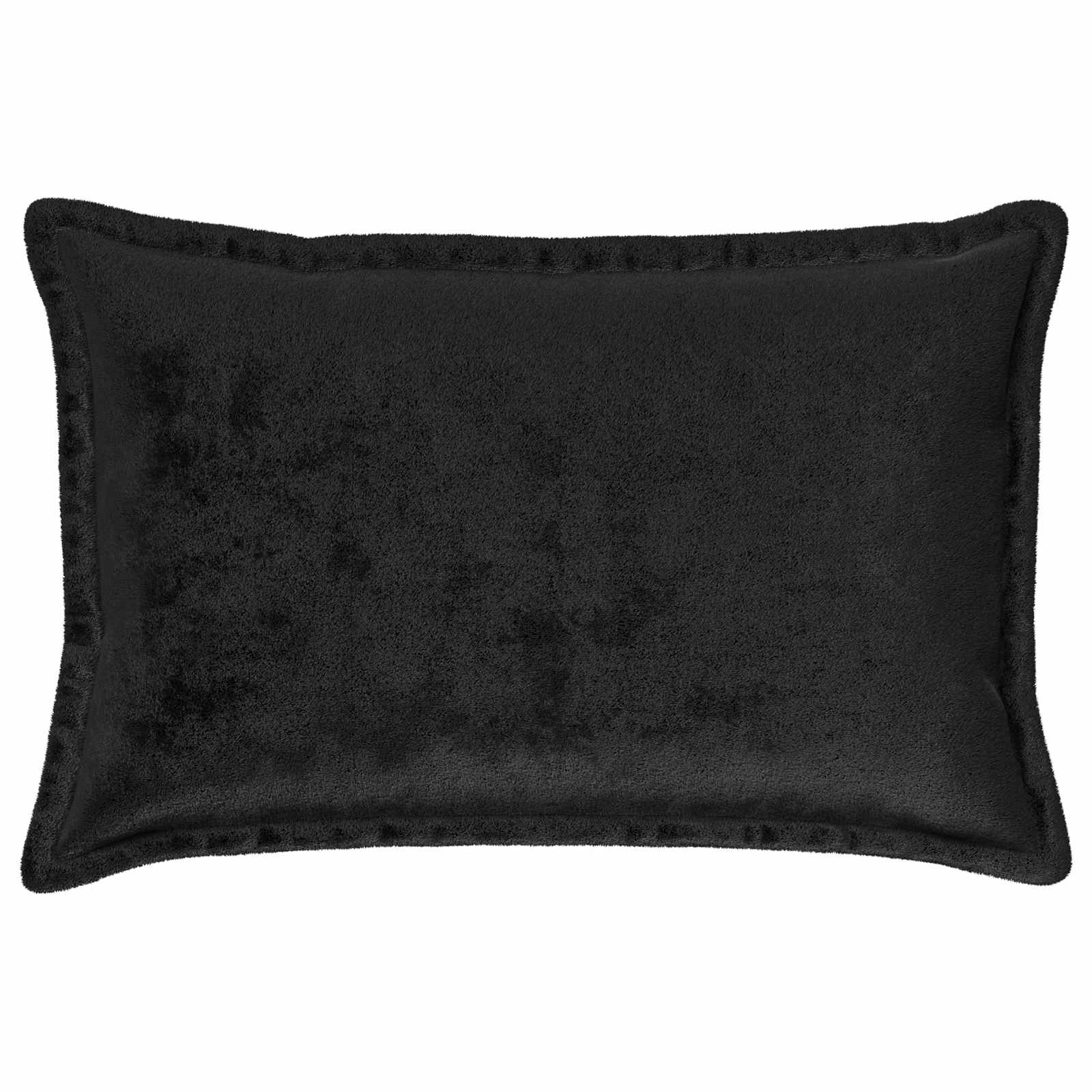 Κάλυμμα Μαξιλαριού 6 pcs HOUTEN Μαύρο 50 x 75 cm Φανέλα
