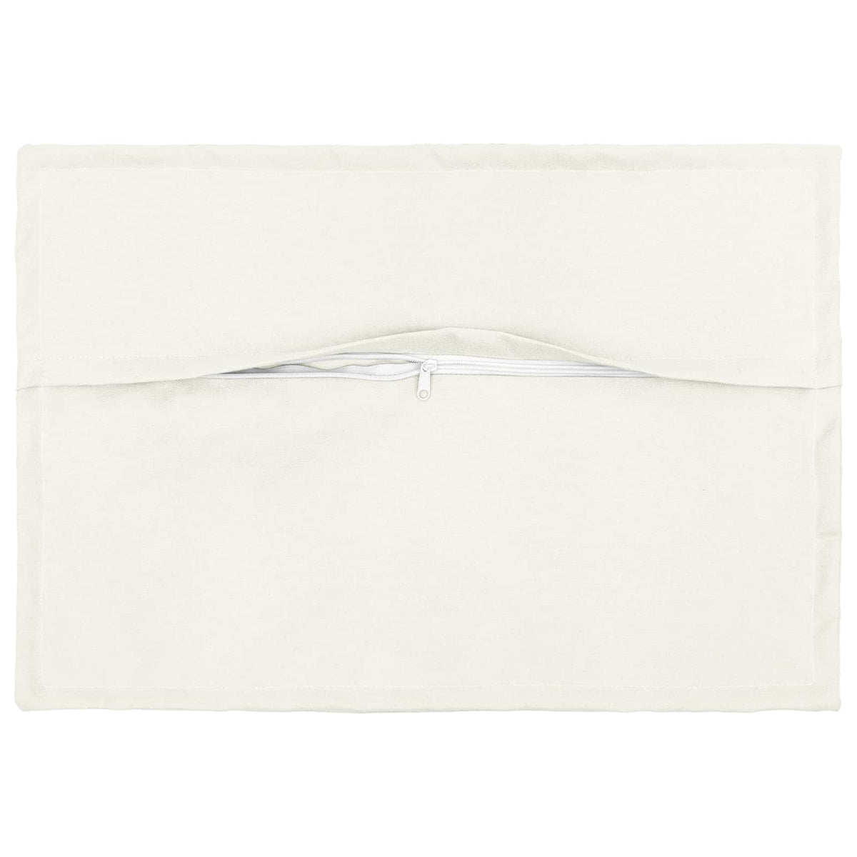 Κάλυμμα Μαξιλαριού 2 pcs HOUTEN Λευκό 50 x 80 cm Ψεύτικο Λινό