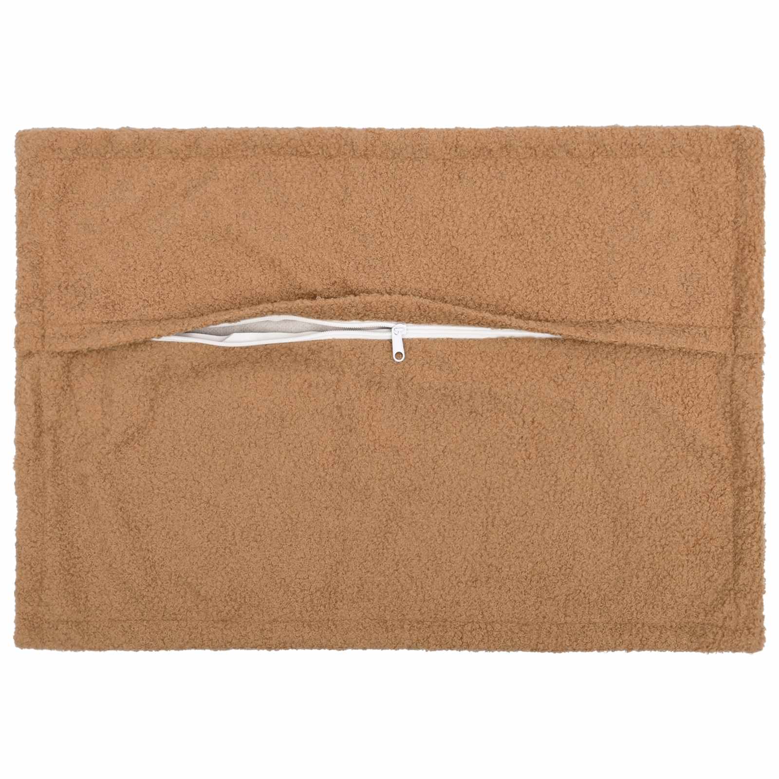Κάλυμμα Μαξιλαριού 6 pcs HOUTEN Μπεζ 50 x 80 cm Μπουκλέ