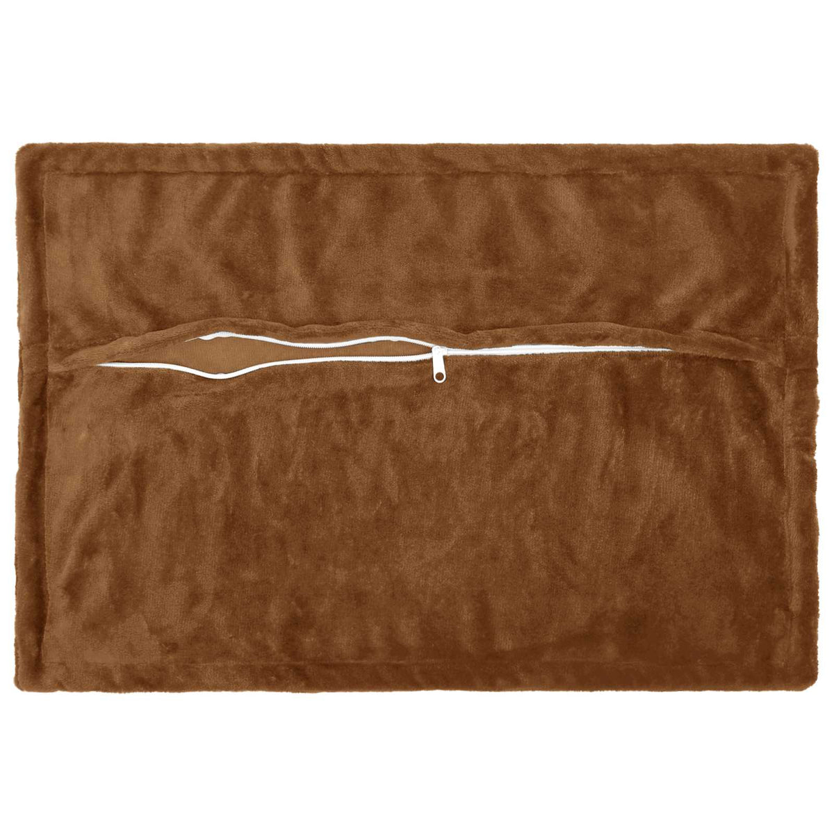 Κάλυμμα Μαξιλαριού 6 pcs HOUTEN Ανοιχτό καφέ 50 x 80 cm Φανέλα - Pakobazaar