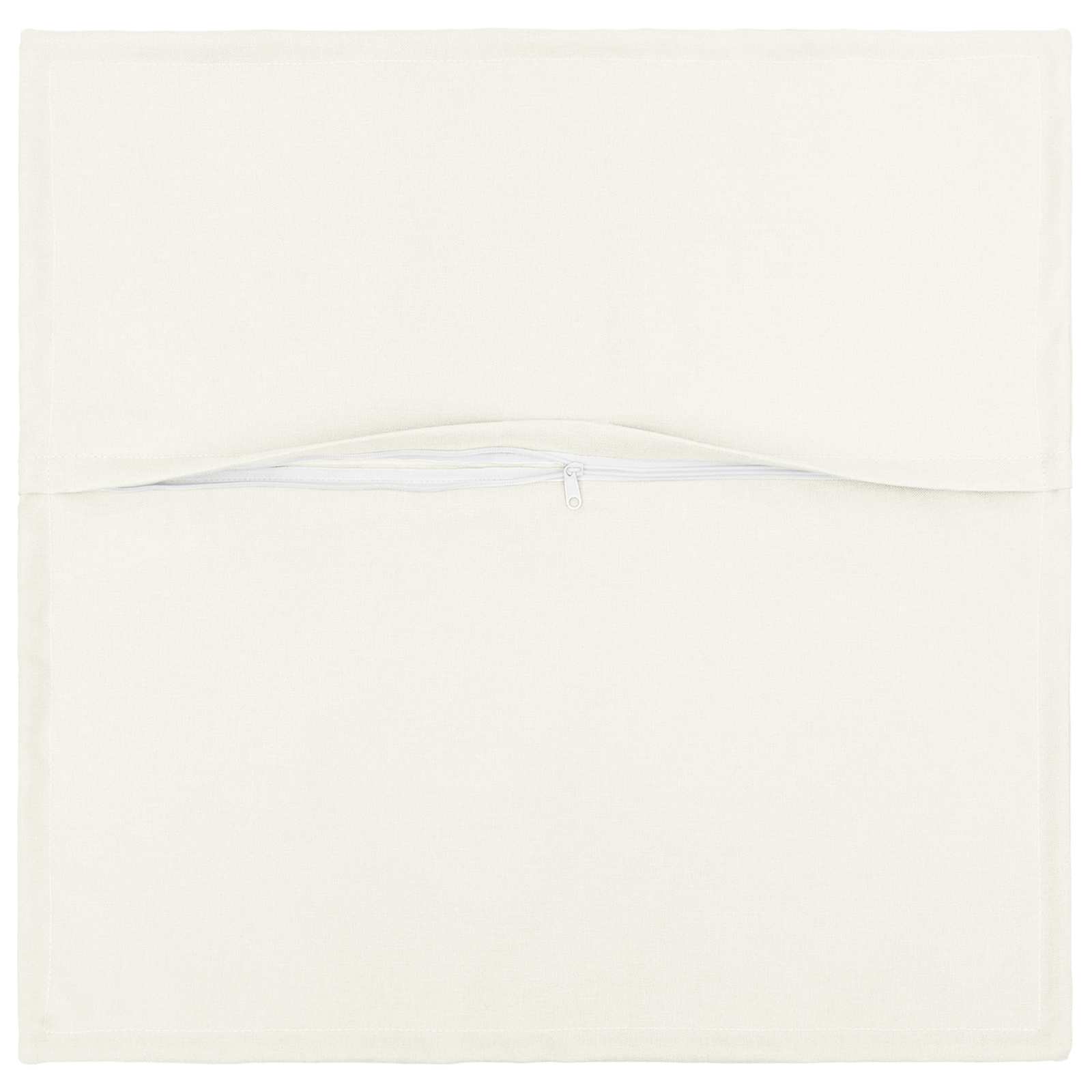 Κάλυμμα Μαξιλαριού 2 pcs HOUTEN Λευκό 60 x 60 cm Ψεύτικο Λινό