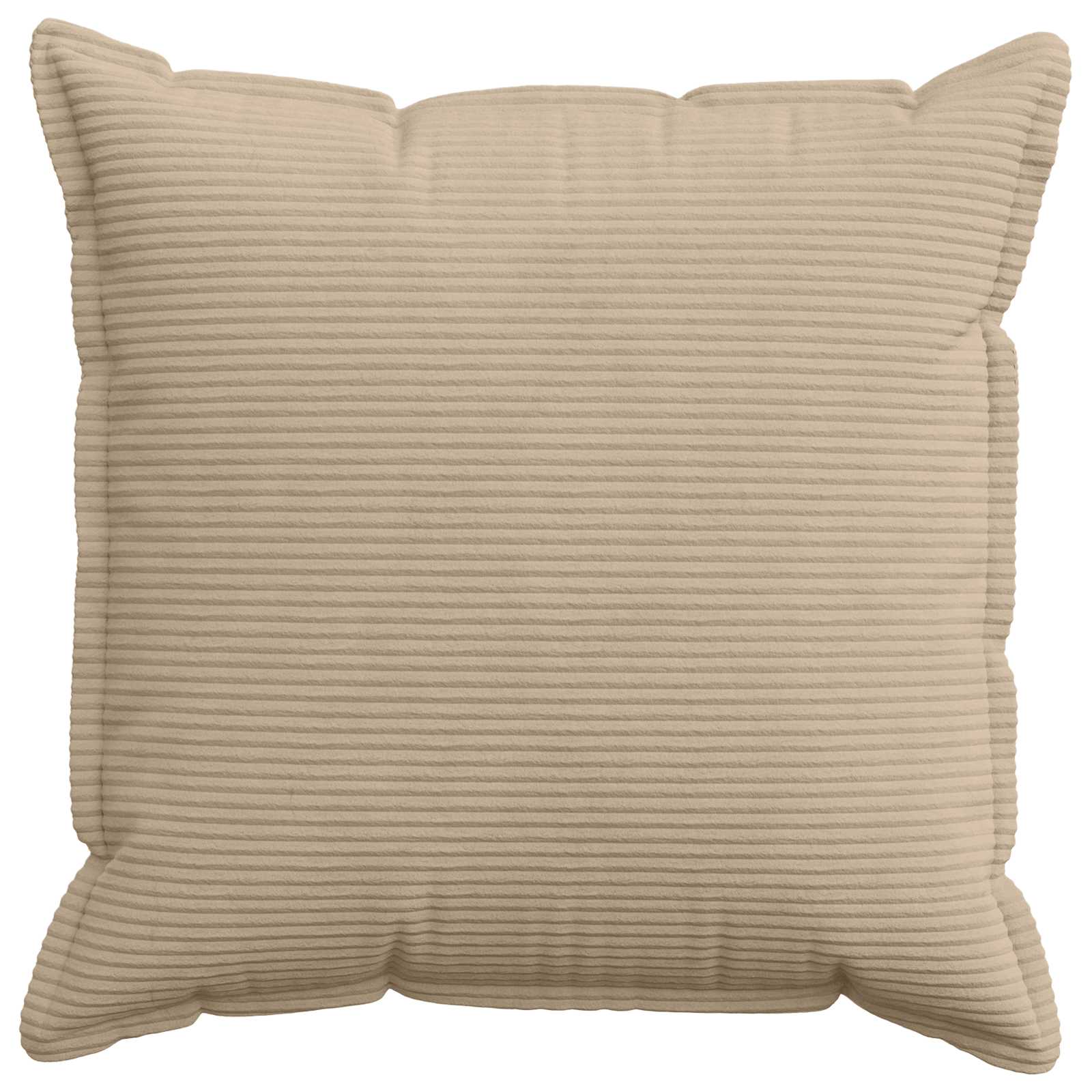 Κάλυμμα Μαξιλαριού 2 τμχ. HOUTEN Taupe 60 x 60 cm κορντουρόι - Pakobazaar