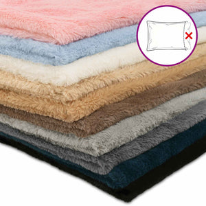 Κάλυμμα Μαξιλαριού 6 τμχ. HOUTEN Ανοιχτό καφέ 60 x 60 cm - Pakobazaar