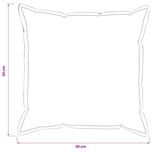 Κάλυμμα Μαξιλαριού 6 pcs HOUTEN Ροζ 65 x 65 εκ. Μπουκλέ - Pakobazaar