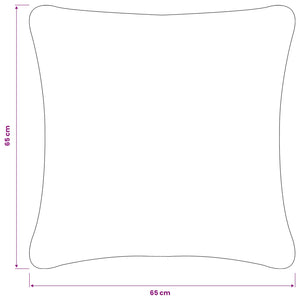 Κάλυμμα Μαξιλαριού 6 pcs HOUTEN Σκούρο Πράσινο 65 x 65 εκ.