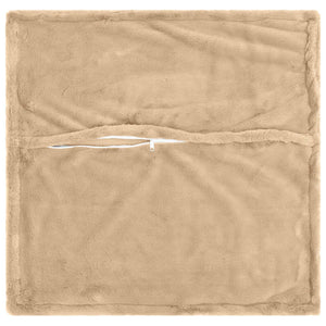 Κάλυμμα Μαξιλαριού 2 τμχ. HOUTEN Κρεμ 65 x 65 εκ. - Pakobazaar