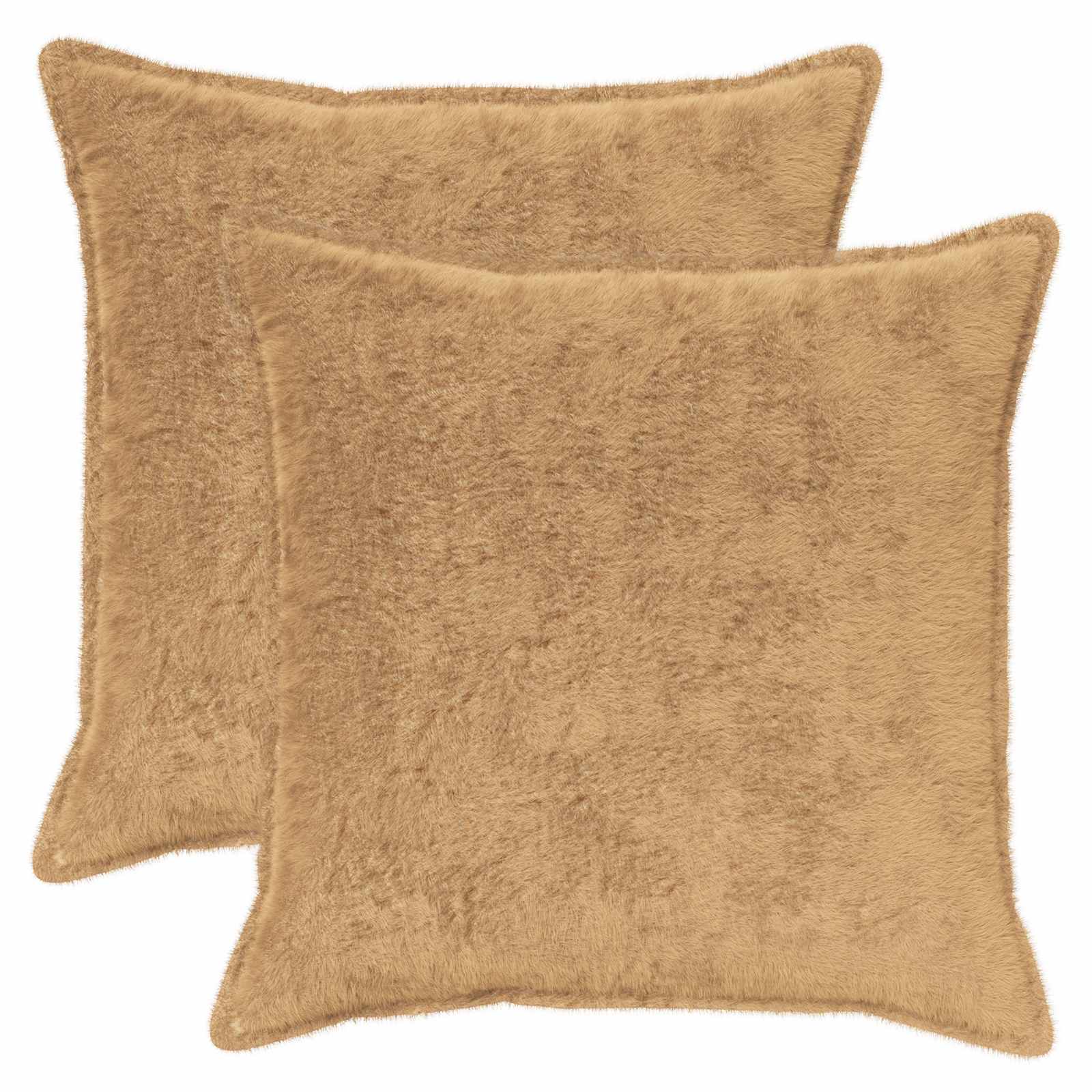 Κάλυμμα Μαξιλαριού 2 τμχ. HOUTEN Taupe 70 x 70 cm - Pakobazaar