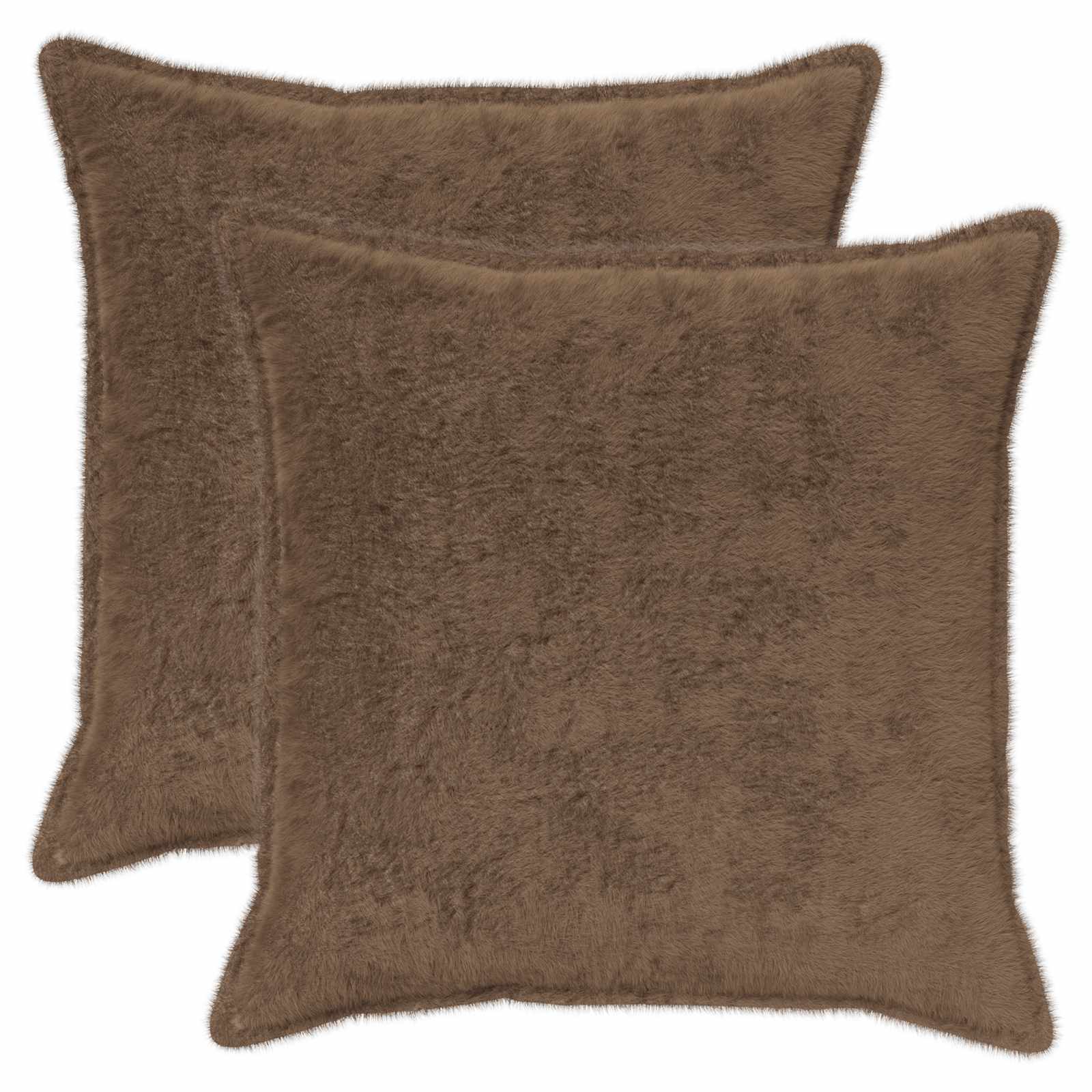 Κάλυμμα Μαξιλαριού 2 τμχ. HOUTEN Ανοιχτό καφέ 70 x 70 cm - Pakobazaar