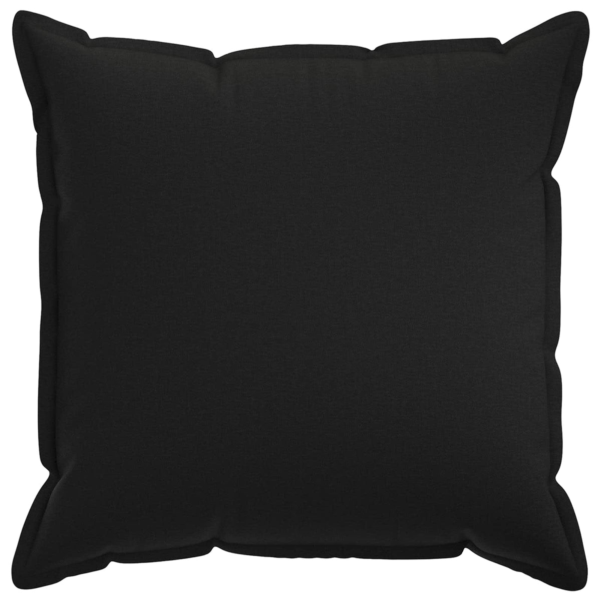 Κάλυμμα Μαξιλαριού 2 pcs HOUTEN Μαύρο 80 x 80 cm Ψεύτικο Λινό - Pakobazaar