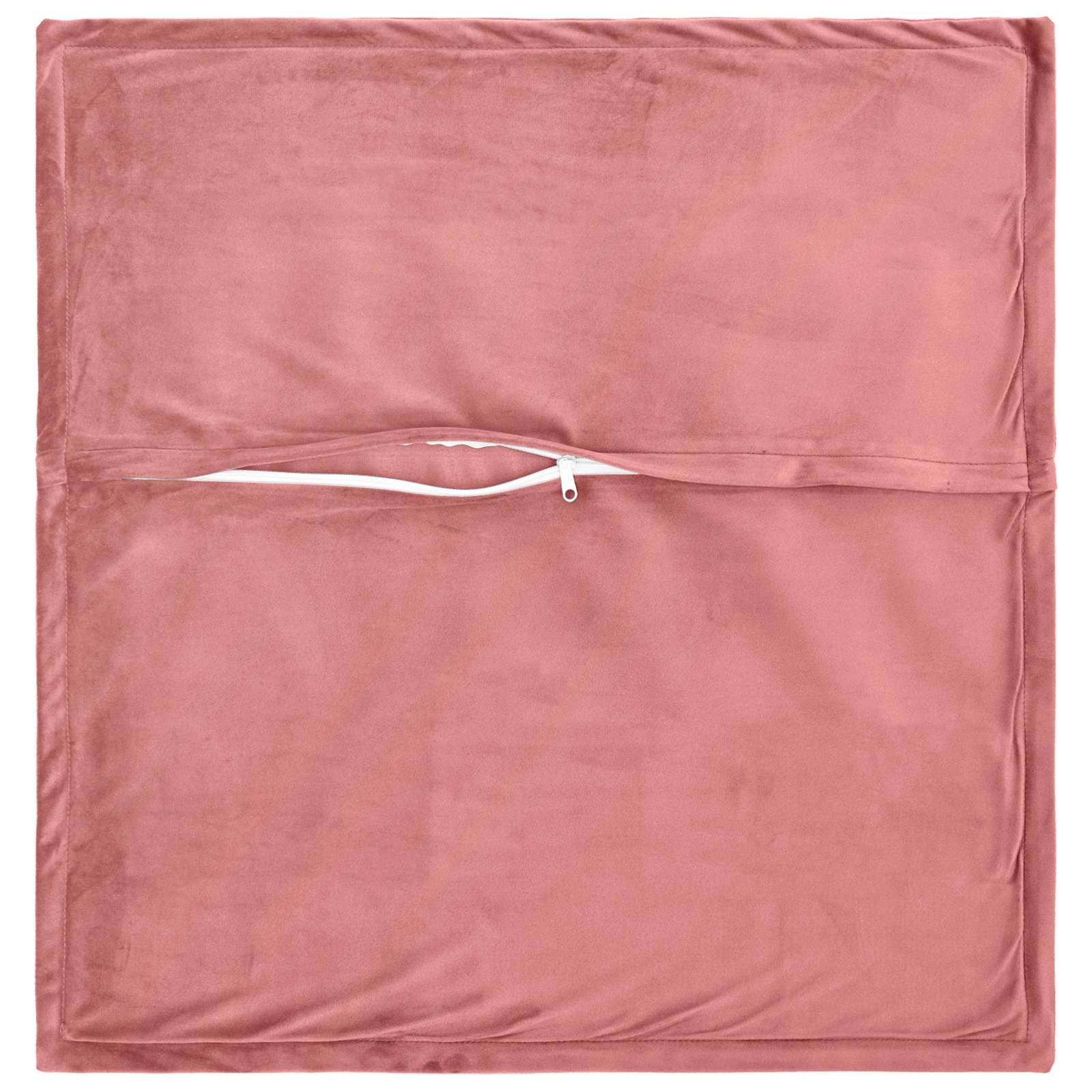 Κάλυμμα Μαξιλαριού 6 pcs HOUTEN Ροζ 80 x 80 cm Βελούδο