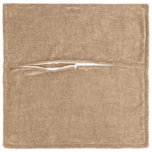 Κάλυμμα Μαξιλαριού 2 τμχ. HOUTEN Taupe 80 x 80 cm