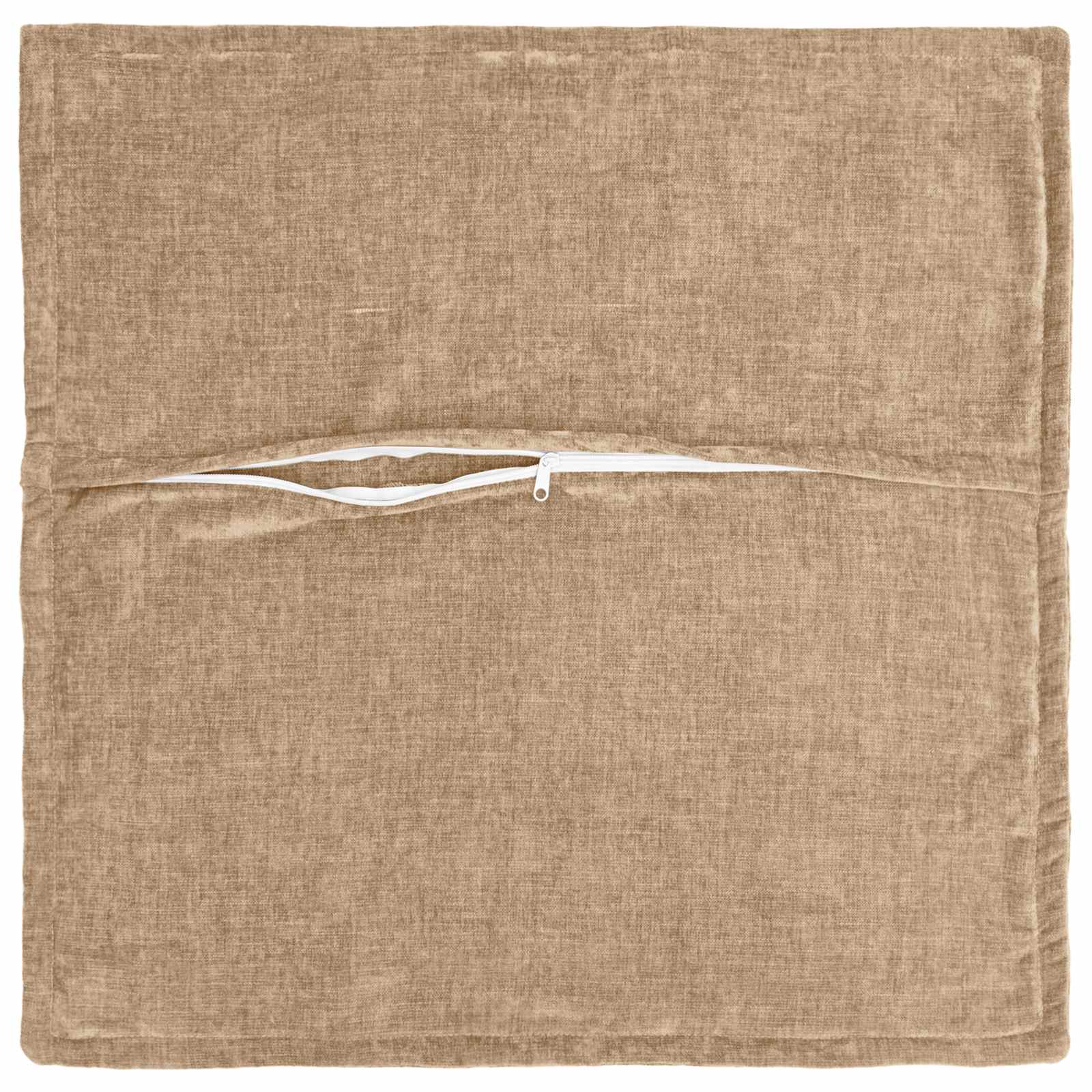 Κάλυμμα Μαξιλαριού 6 τμχ. HOUTEN Taupe 80 x 80 cm - Pakobazaar