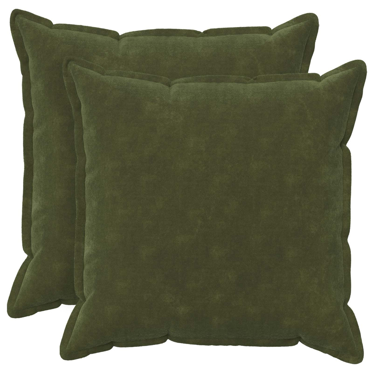 Κάλυμμα Μαξιλαριού 2 pcs HOUTEN Πράσινο 80 x 80 cm - Pakobazaar