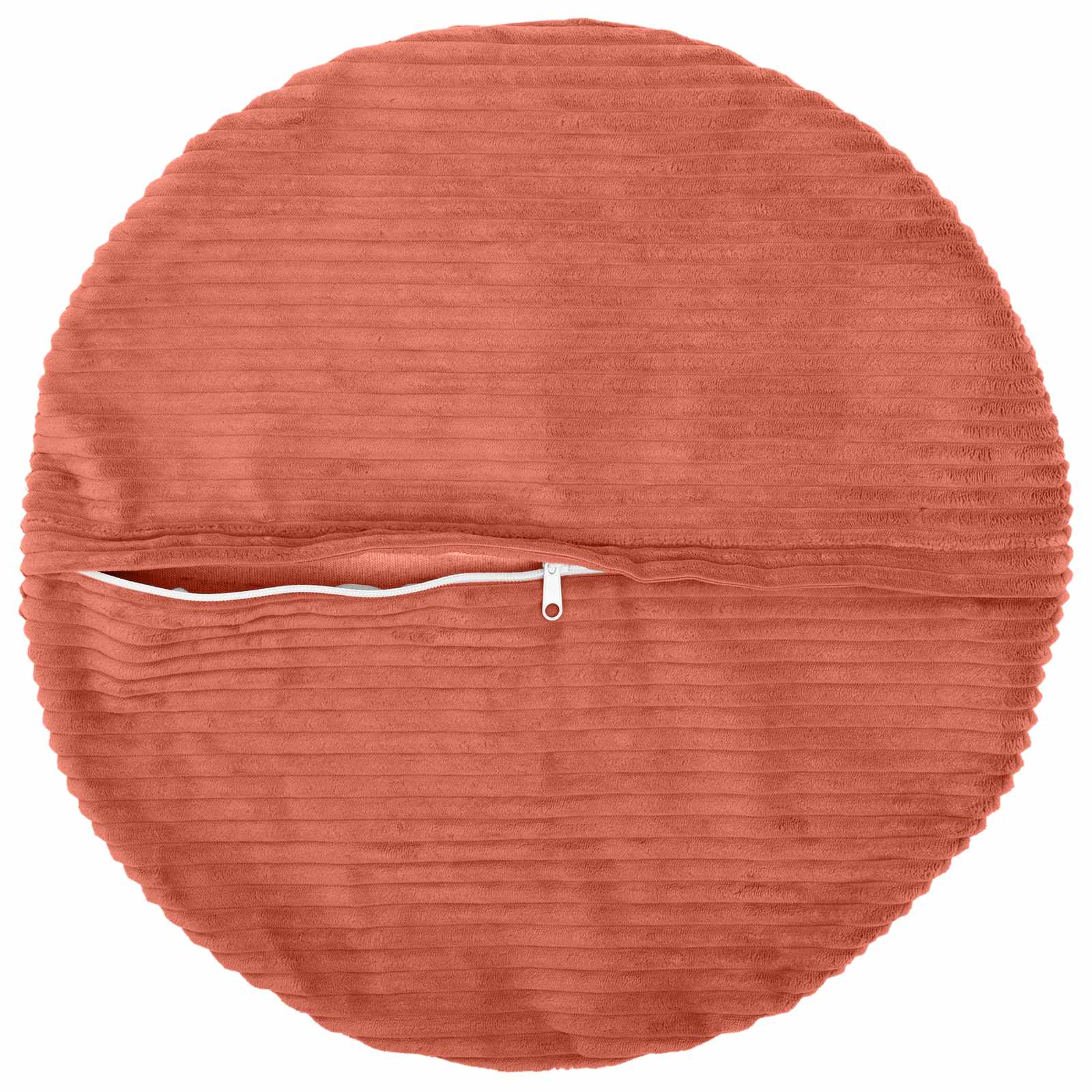 Κάλυμμα Μαξιλαριού 6 pcs HEERLEN Κόκκινο Πορτοκαλί Ø 30 cm - Pakobazaar