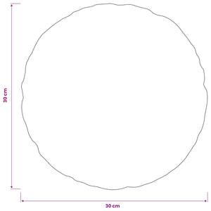 Κάλυμμα Μαξιλαριού 6 pcs HEERLEN Πράσινο Ø 30 cm Πολυεστέρας - Pakobazaar