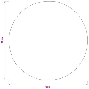 Κάλυμμα Μαξιλαριού 2 pcs HEERLEN Σκούρο Πράσινο Ø 30 cm Μπουκλέ