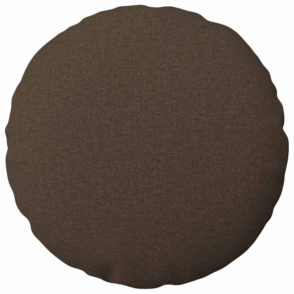 Κάλυμμα Μαξιλαριού 2 τμχ. HEERLEN Taupe Ø 40 cm Ύφασμα