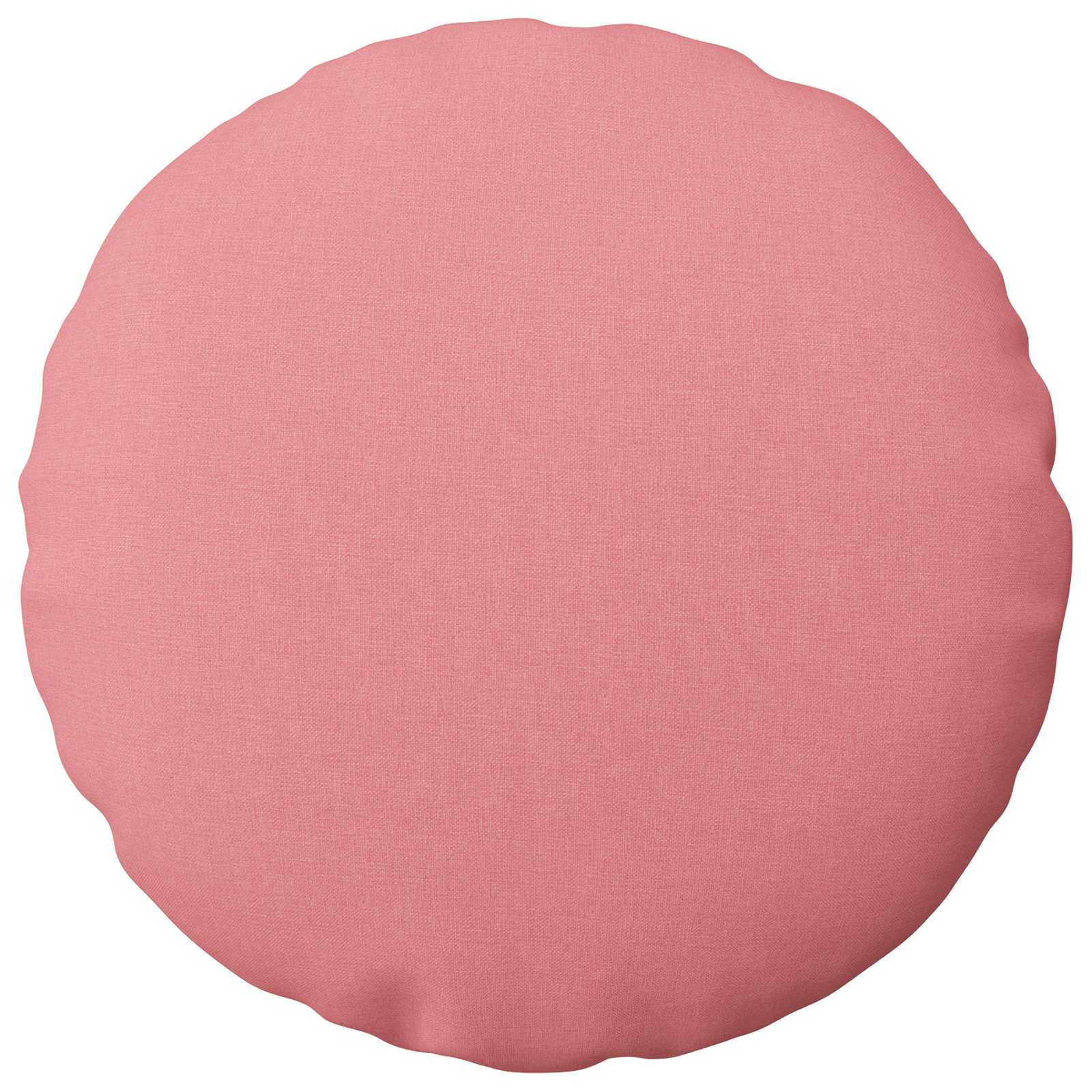 Κάλυμμα Μαξιλαριού 6 τμχ. HEERLEN Ροζ Ø 40 cm Ύφασμα - Pakobazaar