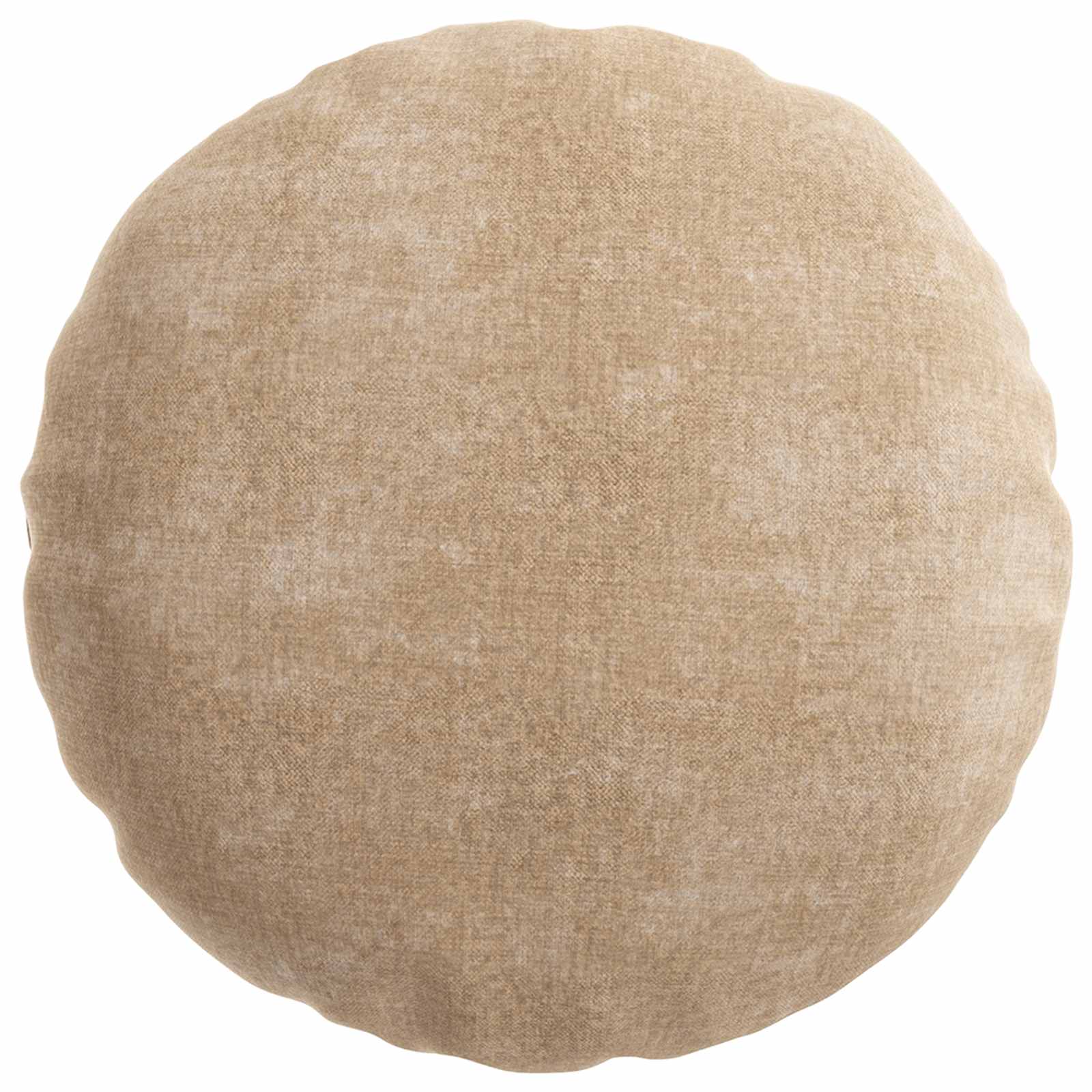 Κάλυμμα Μαξιλαριού 2 τμχ. HEERLEN Taupe Ø 40 cm Ύφασμα Chenille
