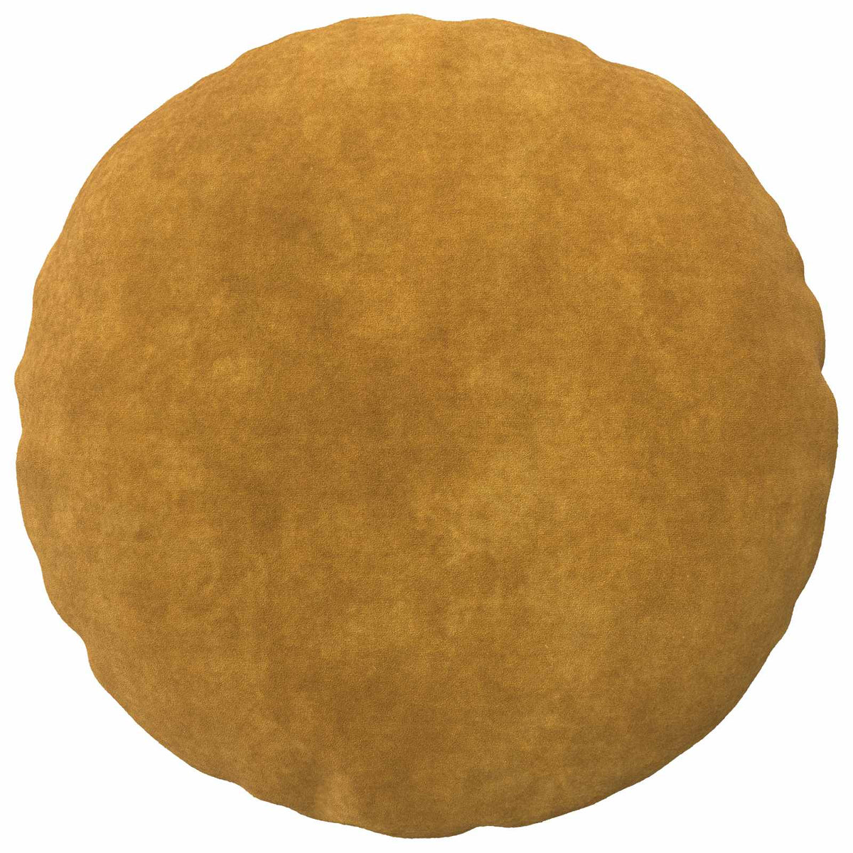 Κάλυμμα Μαξιλαριού 6 pcs HEERLEN Κίτρινο Ø 40 cm Μικροΐνες φλις - Pakobazaar