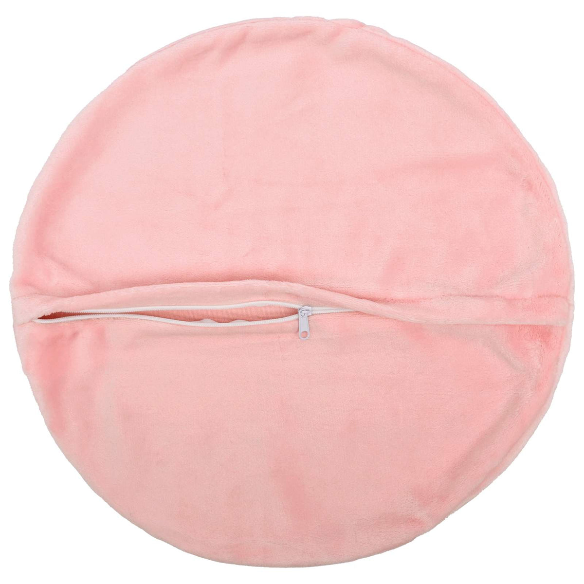 Κάλυμμα Μαξιλαριού 2 pcs HEERLEN Ροζ Ø 40 cm Φανέλα