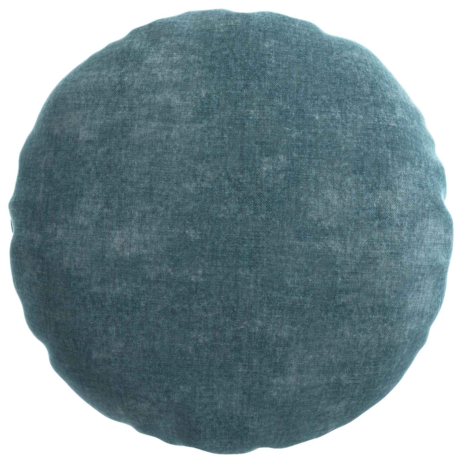 Κάλυμμα Μαξιλαριού 6 τμχ. HEERLEN Μπλε Ø 50 cm Ύφασμα Chenille