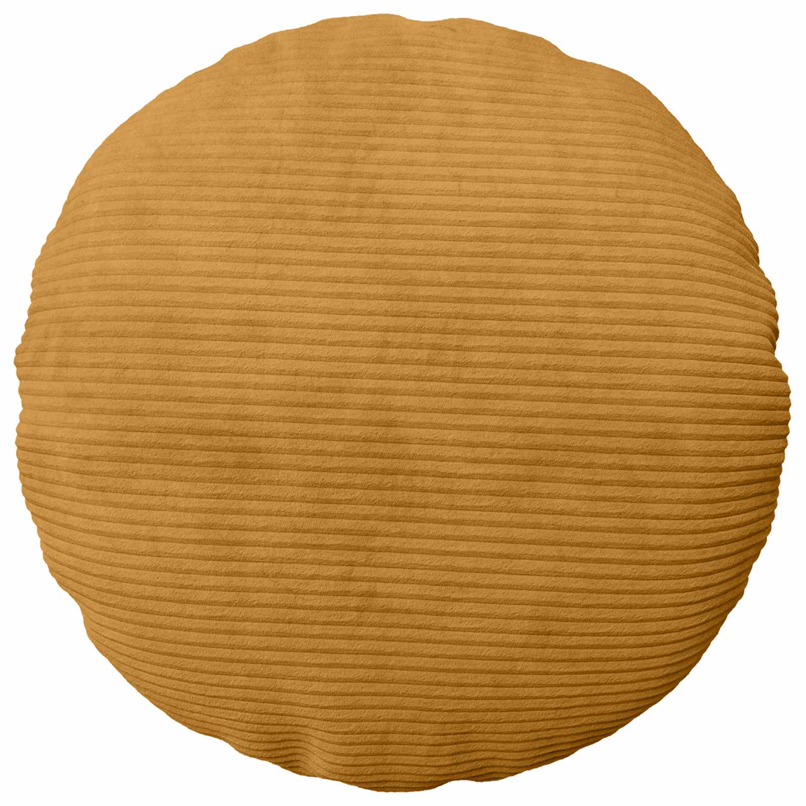 Κάλυμμα Μαξιλαριού 2 pcs HEERLEN Κίτρινο Ø 60 cm κορντουρόι - Pakobazaar