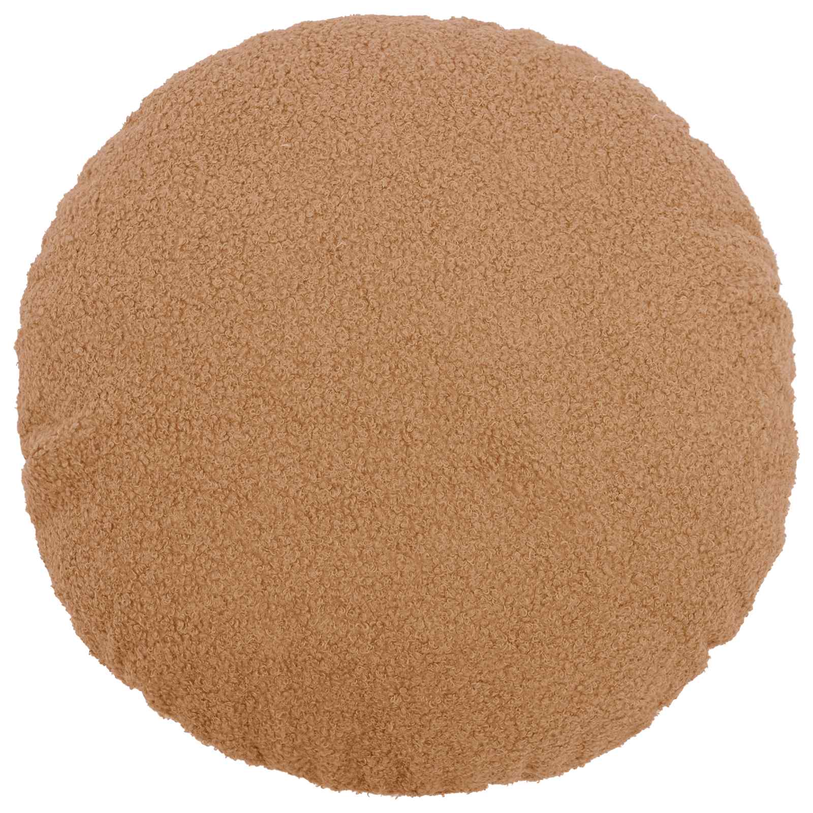 Κάλυμμα Μαξιλαριού 6 pcs HEERLEN Μπεζ Ø 60 cm Μπουκλέ