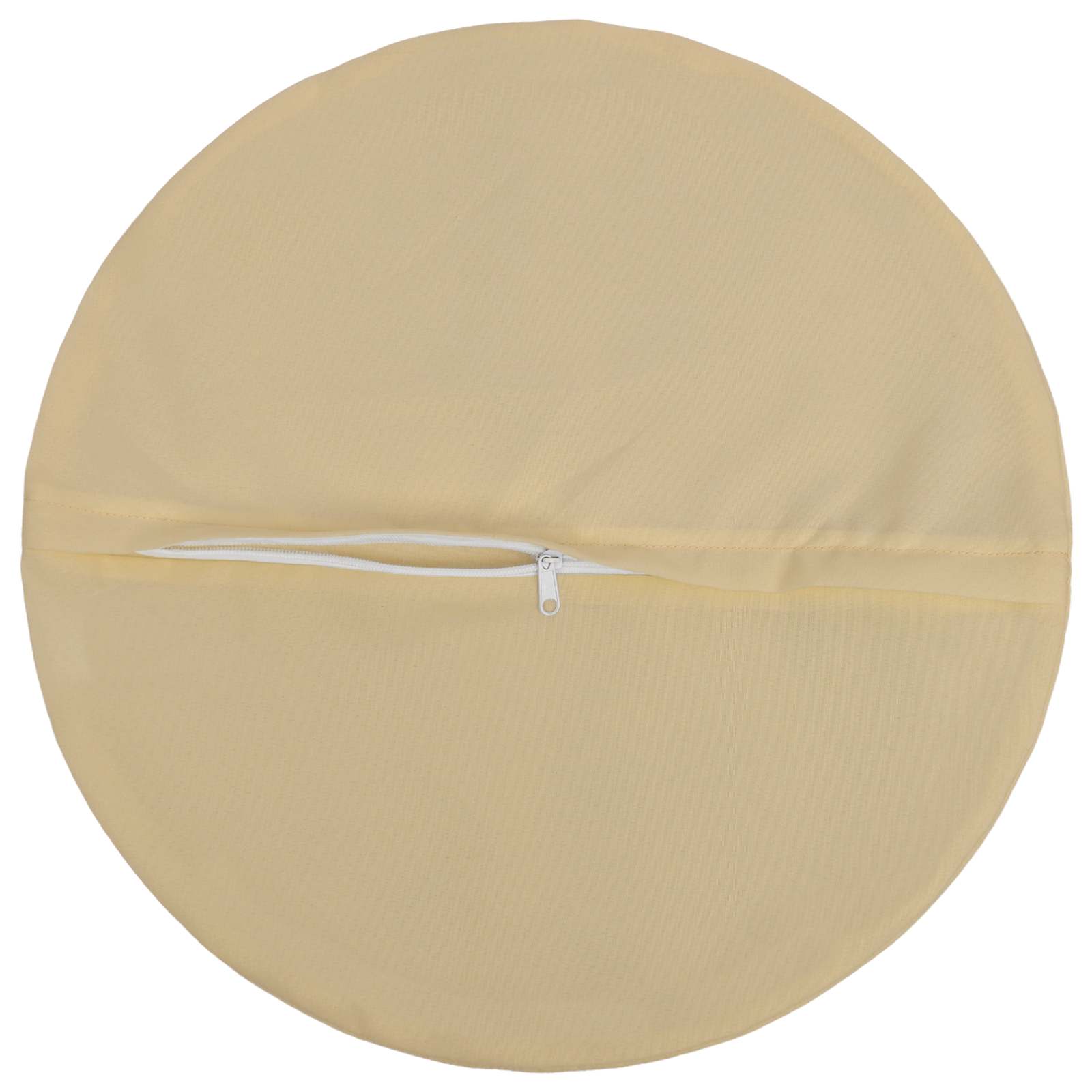Κάλυμμα Μαξιλαριού 2 pcs HEERLEN Μπεζ Ø 60 cm Πολυεστέρας