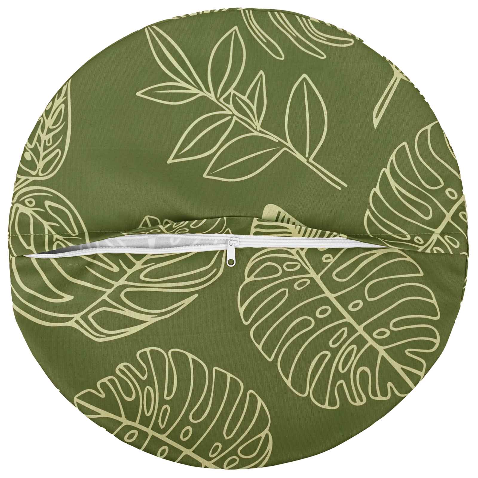 Κάλυμμα Μαξιλαριού 2 pcs HEERLEN Σχέδιο Φύλλου Ø 60 cm