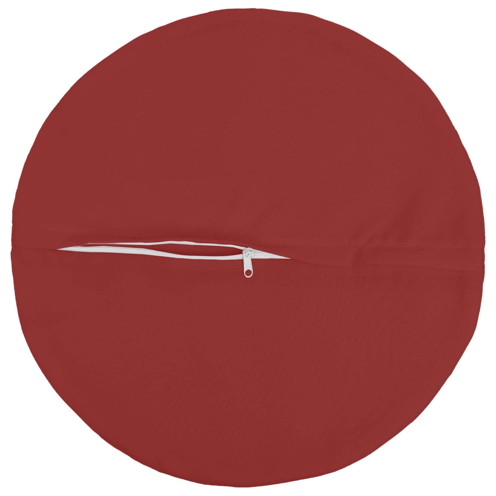 Κάλυμμα Μαξιλαριού 6 pcs HEERLEN Κόκκινο Ø 60 cm Πολυεστέρας