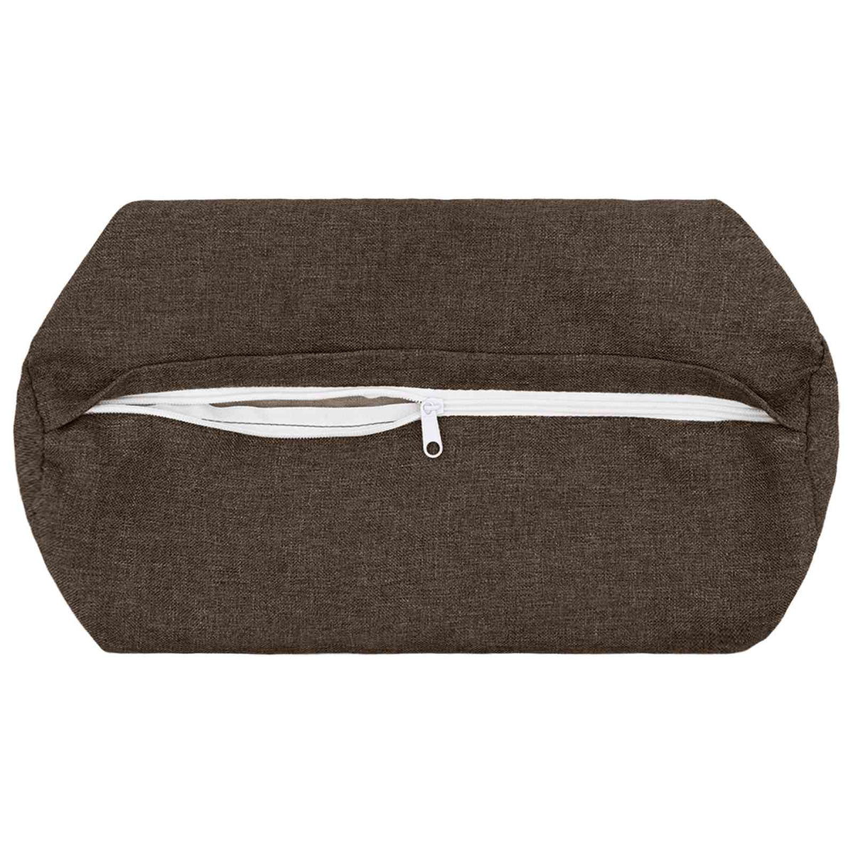 Κάλυμμα Μαξιλαριού 2 τμχ. HEERLEN Taupe Ø 15 x 40 εκ Ύφασμα - Pakobazaar
