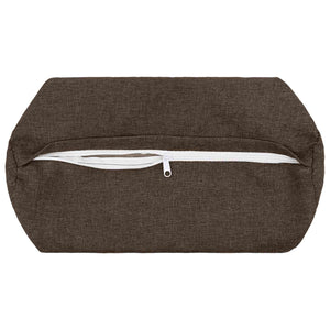 Κάλυμμα Μαξιλαριού 6 τμχ. HEERLEN Taupe Ø 15 x 40 εκ Ύφασμα - Pakobazaar