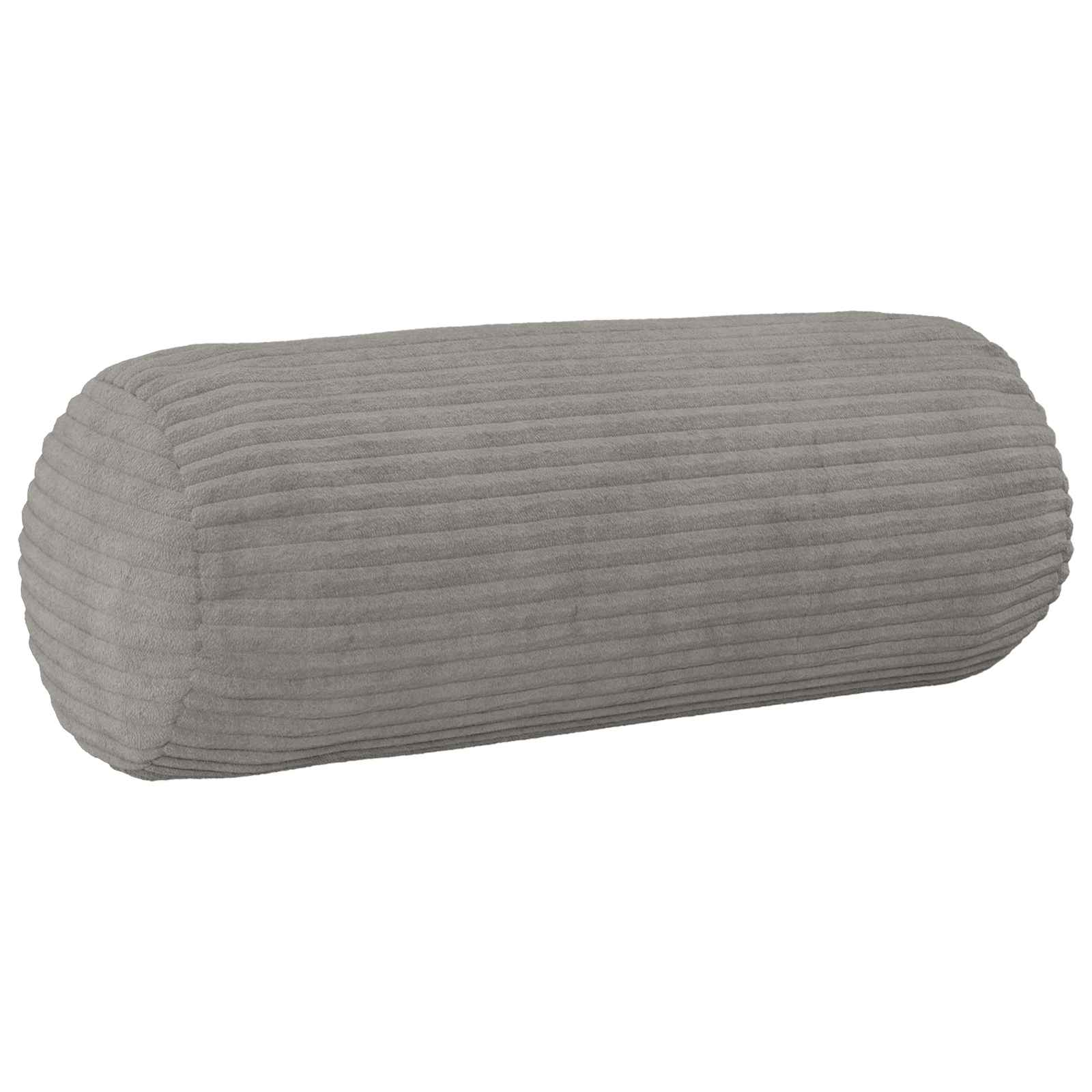 Κάλυμμα Μαξιλαριού 6 pcs HEERLEN Ανοιχτό γκρι Ø 15 x 40 εκ - Pakobazaar