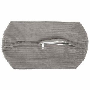 Κάλυμμα Μαξιλαριού 6 pcs HEERLEN Ανοιχτό γκρι Ø 15 x 40 εκ - Pakobazaar