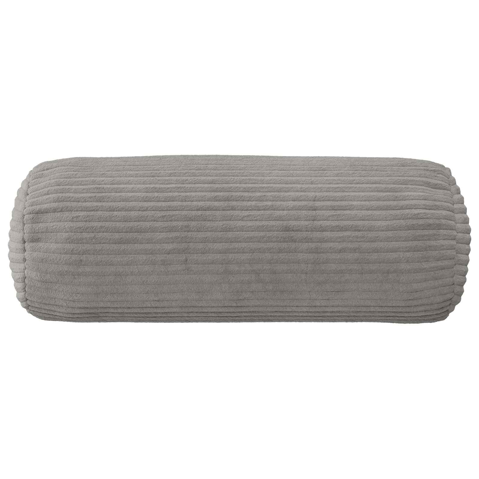 Κάλυμμα Μαξιλαριού 6 pcs HEERLEN Ανοιχτό γκρι Ø 15 x 40 εκ - Pakobazaar
