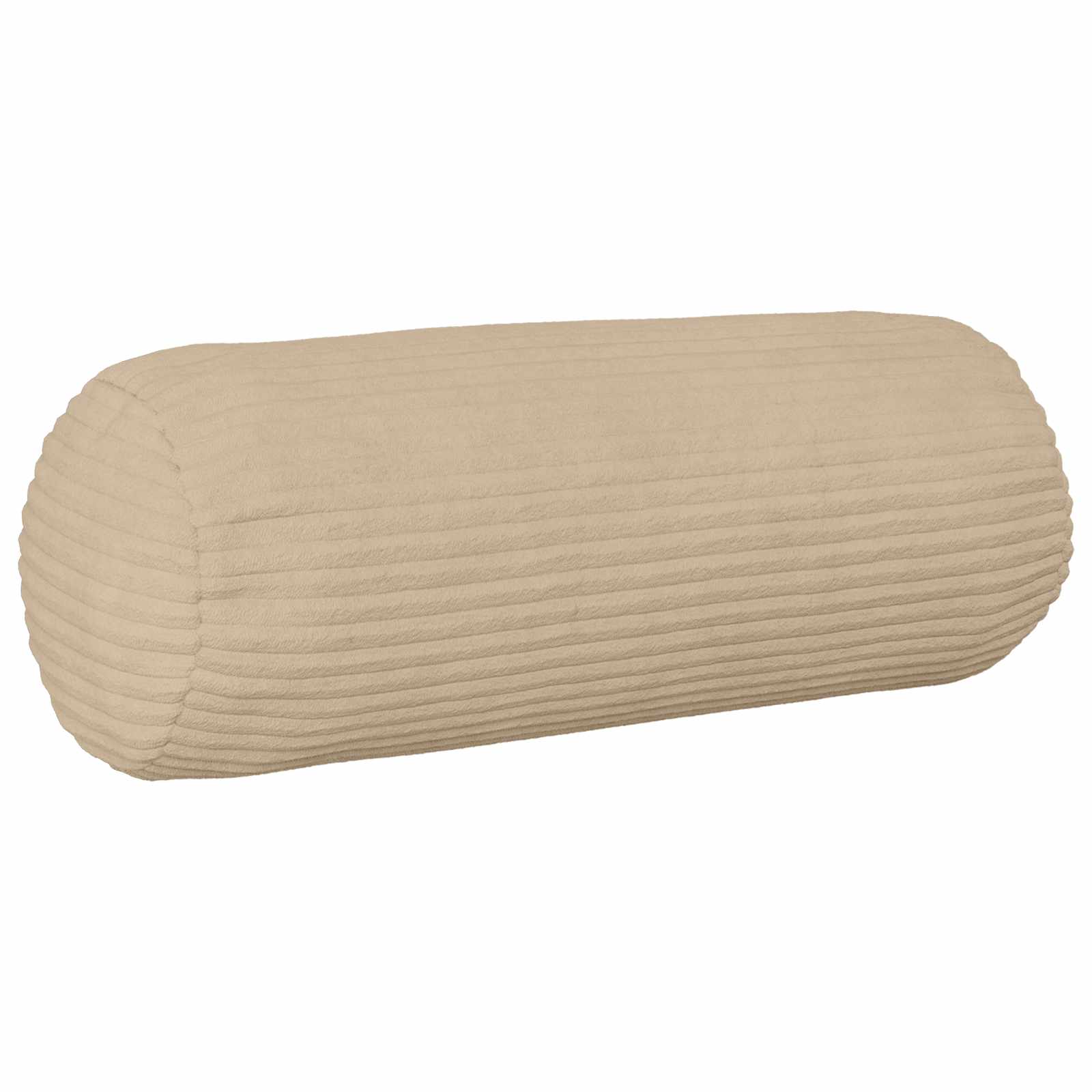 Κάλυμμα Μαξιλαριού 2 pcs HEERLEN Taupe Ø 15 x 40 εκ κορντουρόι - Pakobazaar