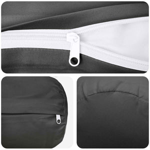 Κάλυμμα Μαξιλαριού 2 pcs HEERLEN Ανθρακί Ø 15 x 40 εκ