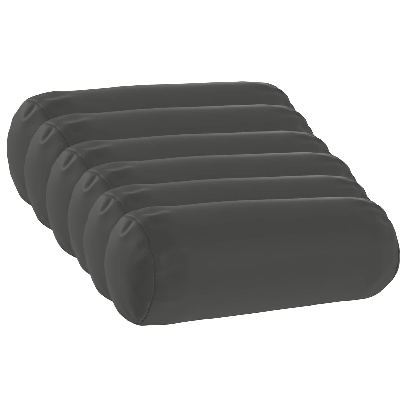 Κάλυμμα Μαξιλαριού 6 pcs HEERLEN Ανθρακί Ø 15 x 40 εκ