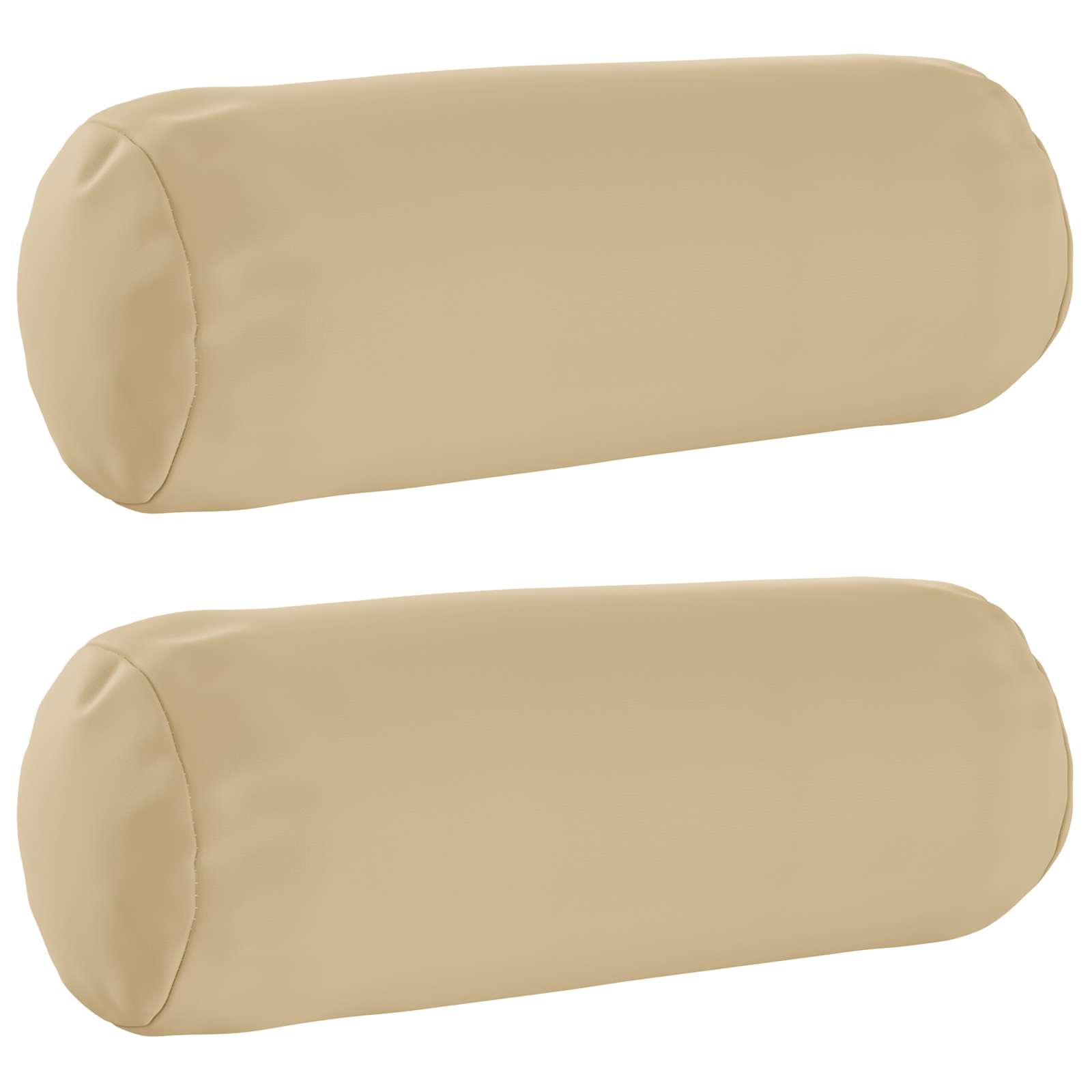 Κάλυμμα Μαξιλαριού 2 pcs HEERLEN Μπεζ Ø 15 x 40 εκ Πολυεστέρας