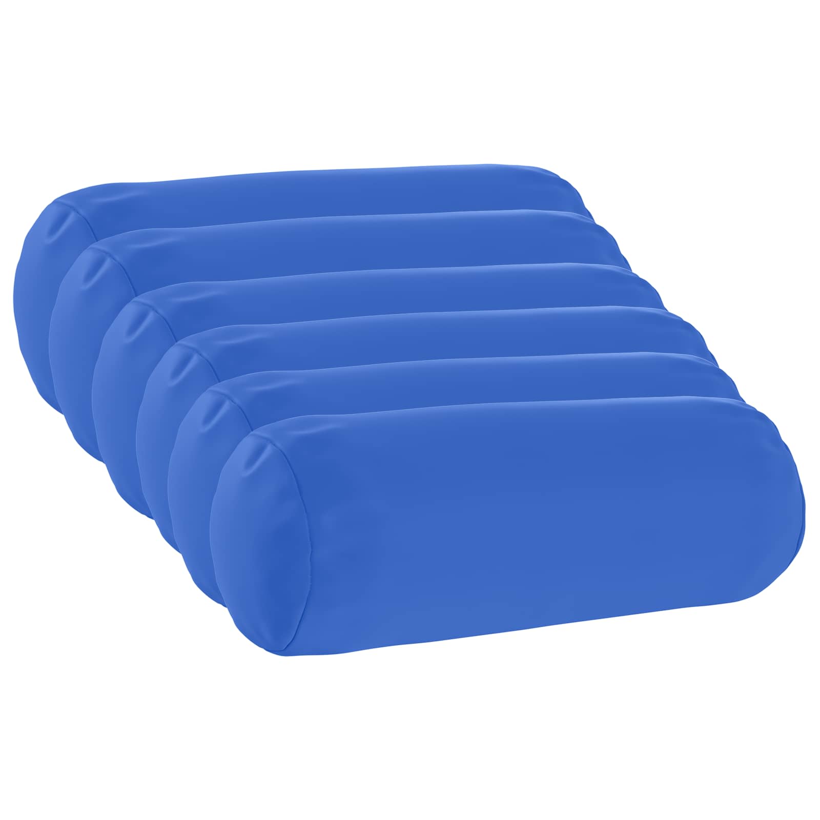 Κάλυμμα Μαξιλαριού 6 pcs HEERLEN Βασιλικό Μπλε Ø 15 x 40 εκ