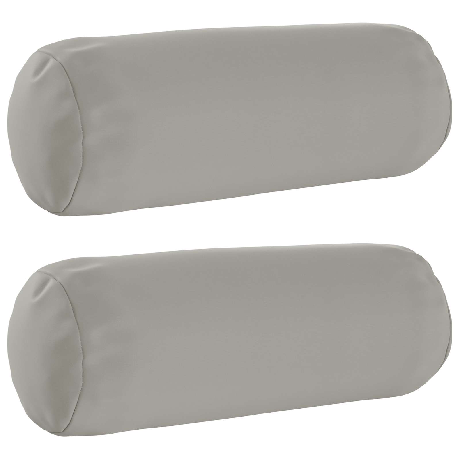 Κάλυμμα Μαξιλαριού 2 pcs HEERLEN Γκρι Ø 15 x 40 εκ Πολυεστέρας