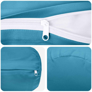 Κάλυμμα Μαξιλαριού 2 pcs HEERLEN Γαλάζιο Ø 15 x 40 εκ - Pakobazaar